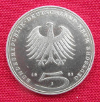 Kovanica BRD 5 DM 1981 Gotthold Ephraim Lessing