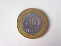 Kovanica Dominikana  5 Pesos