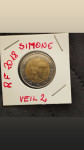 Kovanica Simone Veil 2€.Prigodna Kovanica Francuska