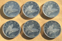 kovanice "1 lipa" 1996. (6 kom)