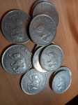 Kovanice od 1, 2, 5,10, 20, 50 lipa, 1, 2, 5 kuna parne godine i 2006