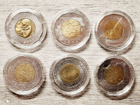 KOVANICE - LOT 6 x 25 KUNA u kapsulama