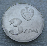 KYRGYZSTAN 3 Som 2008