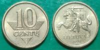 Lithuania 10 centas, 1999 ***/