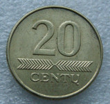 LITHUANIA 20 Centų 2008