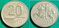 Lithuania 20 centas, 2008 /