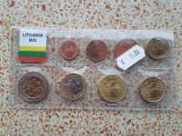 LITVA komplet Eura UNC