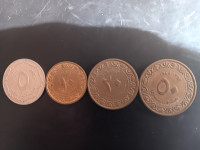 LOT Alžir 1964.g. 5,10,20 i 50 centimes