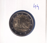 LUKSEMBURG 2 EURO 2017 UNC - VAT. BOX 1 - 44