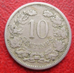 LUXEMBOURG 10 CENTIMES 1901