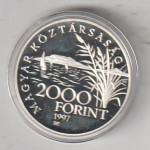 MAĐARSKA 2000 FORINT 1997 AG UNC