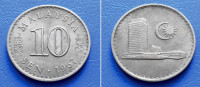 MALEZIJA MALAYSIA 10 SEN 1967 KM. 3 - ZGRADA PARLAMENTA