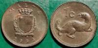Malta 1 cent, 1991 ***/
