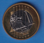 MALTA 1 euro 2004  SPECIMEN PROBA  UNC - 828