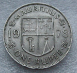Mauritius 1 Rupee 1978