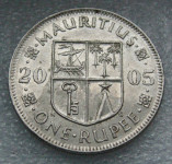 Mauritius 1 Rupee 2005