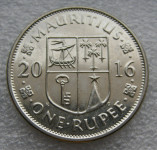 Mauritius 1 Rupee 2016