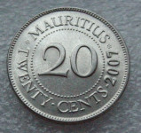 Mauritius 20 Cents 2007