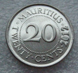 Mauritius 20 Cents 2012