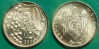 Moldova 50 bani, 2008 UNC ***/+