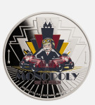 MONOPOLY RISE TO WEALTH 1 Oz Silver Coin 5$ Tala - samo 1933 u svijetu