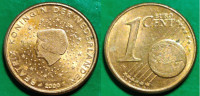 Netherlands 1 euro cent, 2000