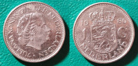 Netherlands 1 gulden, 1980 / 1,00 EURO !!!