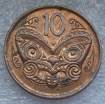 NEW ZEALAND 10 Cents  2006