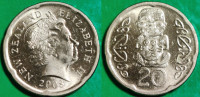 New Zealand 20 cents, 2008 ***/