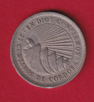 NIKARAGUA 25 CORDOBAS 1965  - 4033
