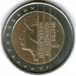 Nizozemska 2 Euro, 2001, Beatrix