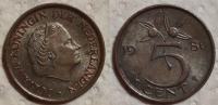 Netherlands 5 cents, 1980 /