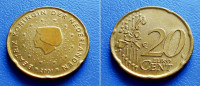 NIZOZEMSKA NETHERLANDS 20 EURO CENT 2001 KM.238