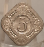 NIZOZEMSKI ANTILI 1938 - 5 CENTI (9)