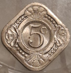 NIZOZEMSKI ANTILI 1963 - 5 CENTI