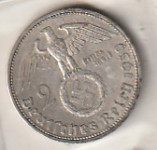 NJEMAČKA 2 MARKE 1938 B