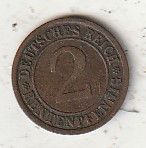 NJEMAČKA 2 PFENINGA 1923 A. BERLIN COPER UNC