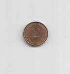Njemačka 2 Pfenninga 1980  G