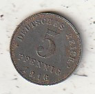 NJEMAČKA 5 PFENING 1916 A KOVNICA BERLIN IRON