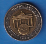 NJEMAČKA NOGOMET 2 euro 2006  SPECIMEN PROBA  UNC - 866
