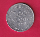 NJEMAČKA REICH 3  MARK 1923 A  - 1822