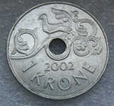 NORWAY 1 KRONE 2002