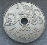 NORWAY 1 KRONE 2003