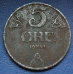 NORWAY 5 ORE 1941