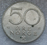 NORWAY 50 ORE 1978