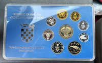 Numizmaticki set - komplet kuna i lipa 1994-1996  JUBILARNI