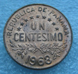 PANAMA 1 Centésimo  1968