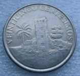 PANAMA 25 Centésimos  2003