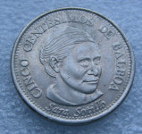 PANAMA 5 Centésimos 2019 Sara Sotillo