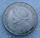 PANAMA ¼ Balboa 2019